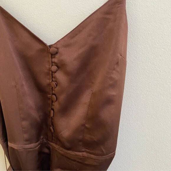 Abercrombie & Fitch Satin Jumpsuit XS - Picture 4 of 9